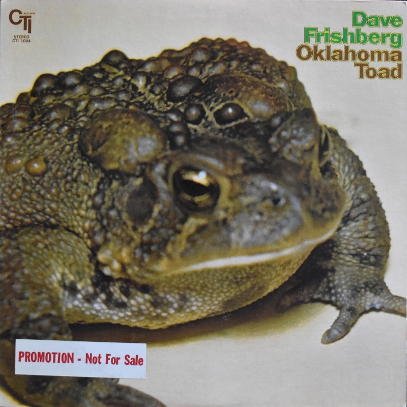 Dave Frishberg - Oklahoma Toad [LP] プロモ USオリジ VAN GELDER