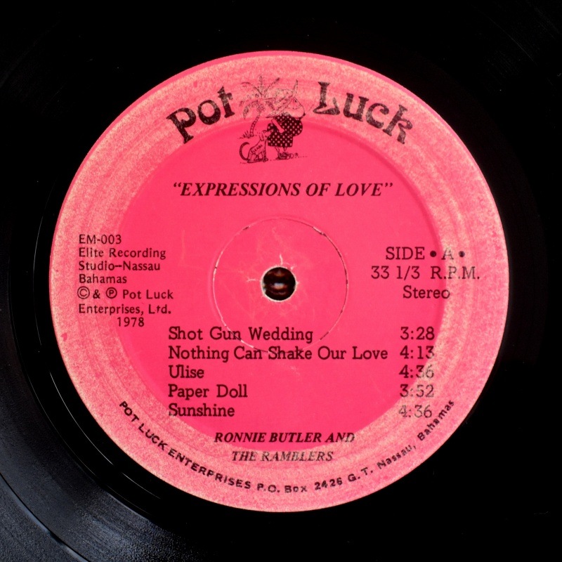 Ronnie Butler & The Ramblers - Expressions Of Love      [LP]