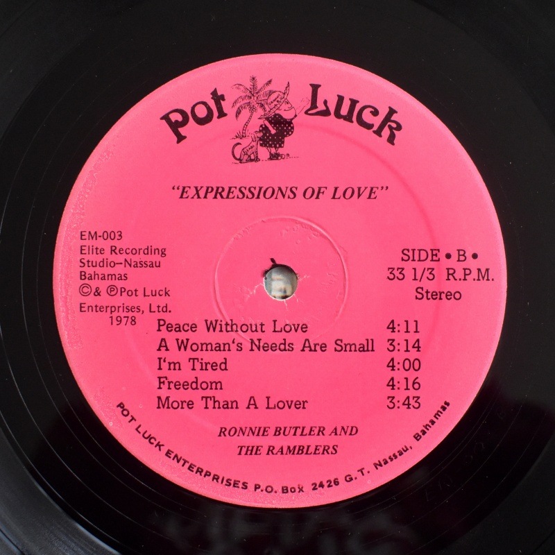 Ronnie Butler & The Ramblers - Expressions Of Love      [LP]
