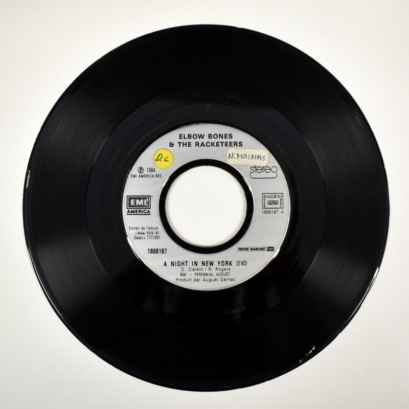 Elbow Bones And The Racketeers - A Night In New York / Happy Times          [7inch]