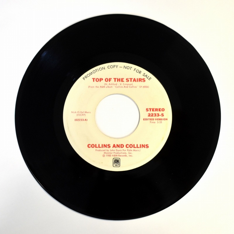 Collins And Collins - Top Of The Stairs (Mono) / ST (Stereo)            [7inch Prromo]