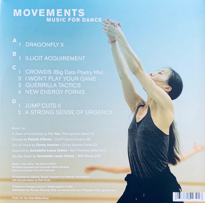 Michel Banabila - Movements, Music For Dance [2LP]