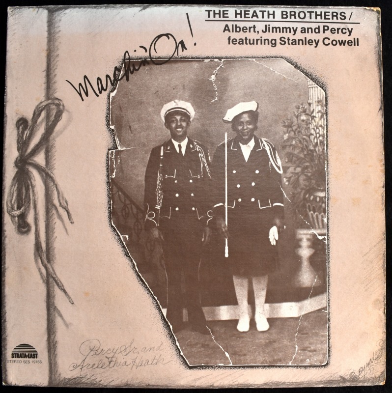 The Heath Brothers / Albert, Jimmy And Percy Featuring Stanley Cowell - Marchin' On!    [LP]