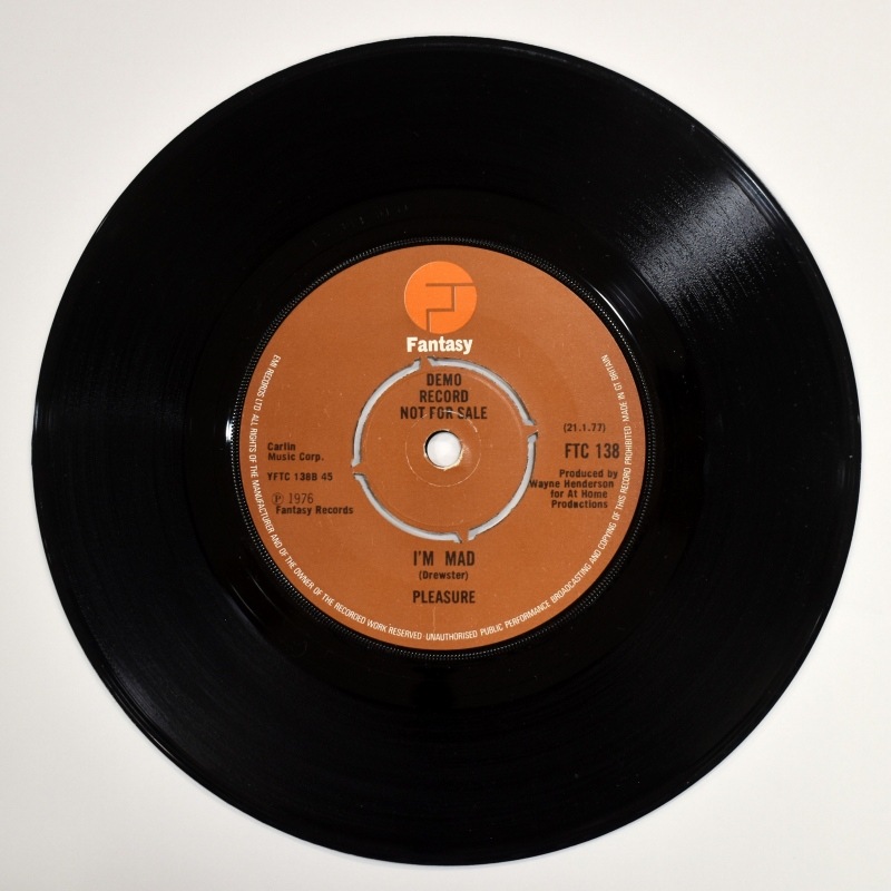 Pleasure - Ghetto Of The Mind / I'm Mad   [7inch,Promo]