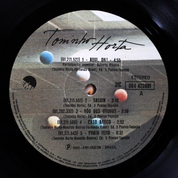 Toninho Horta - Toninho Horta｜BRAZIL,MPB｜Paddy Field Records