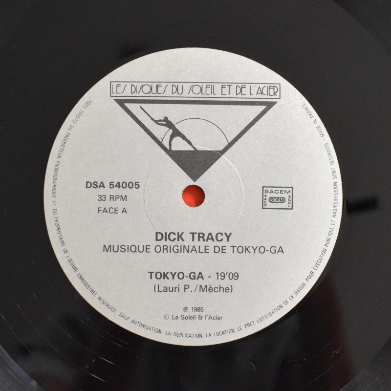 Dick Tracy - Musique Originale de "Tokyo-Ga" (Journal Filme De Wim Wenders)  [LP]