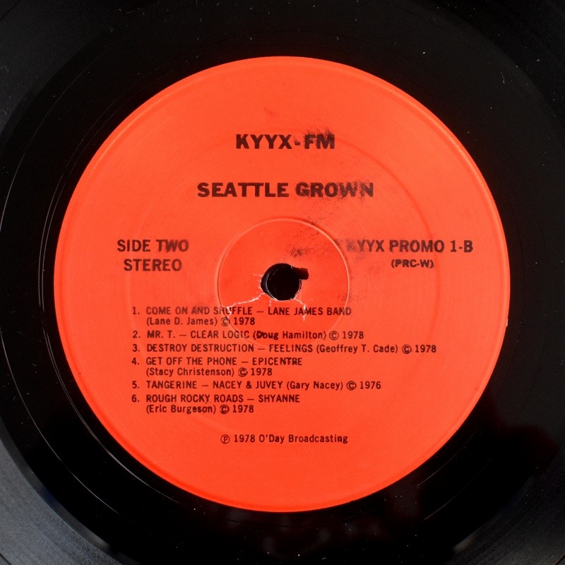 Various - KYYX��FM Seattle Grown  [LP, Compilation Promo]