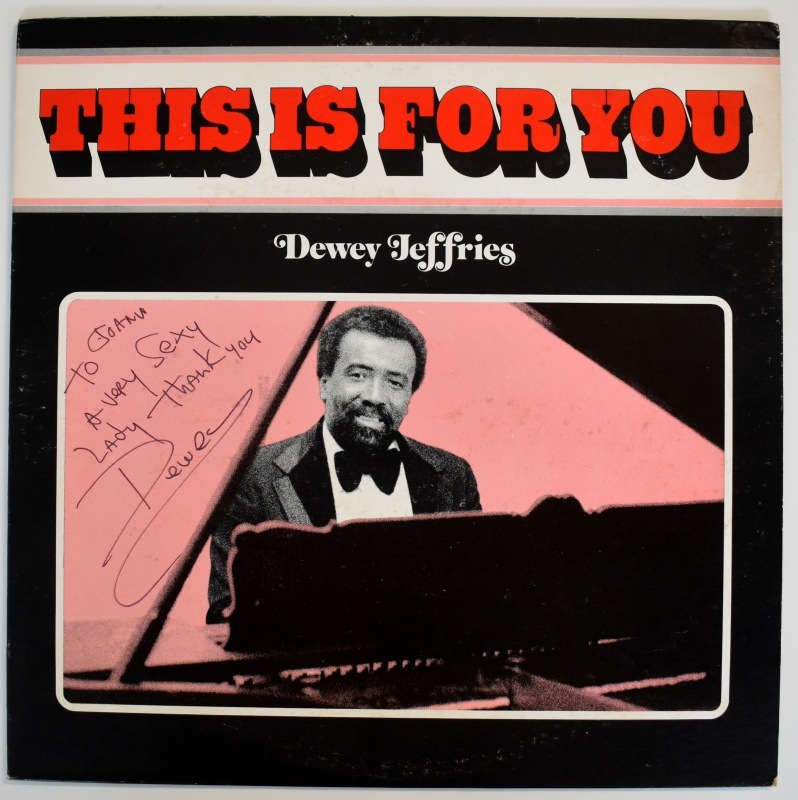 Dewey Jeffries - This Is For You   [LP]
