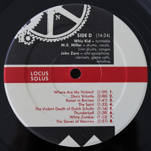 John Zorn - Locus Solus｜JAZZ,Free jazz｜Paddy Field Records｜中古