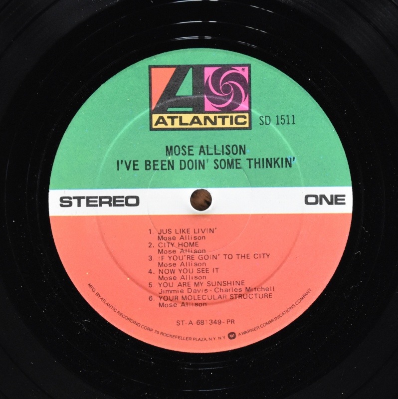 Mose Allison - I've Been Doin' Some Thinkin'����[LP]