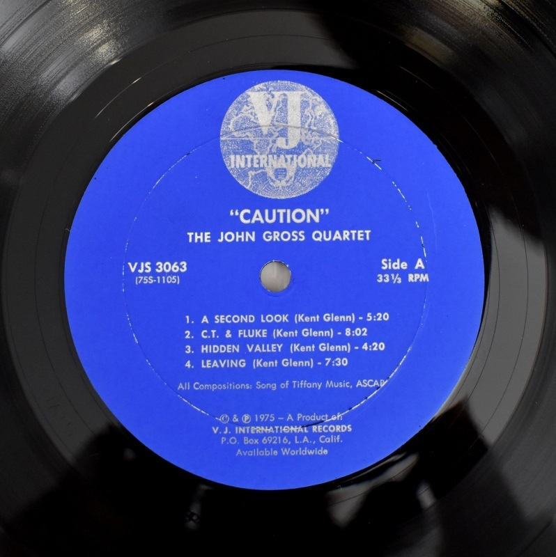 The John Gross Quartet - Caution    [LP] US꡼ꥸʥ롡쥢