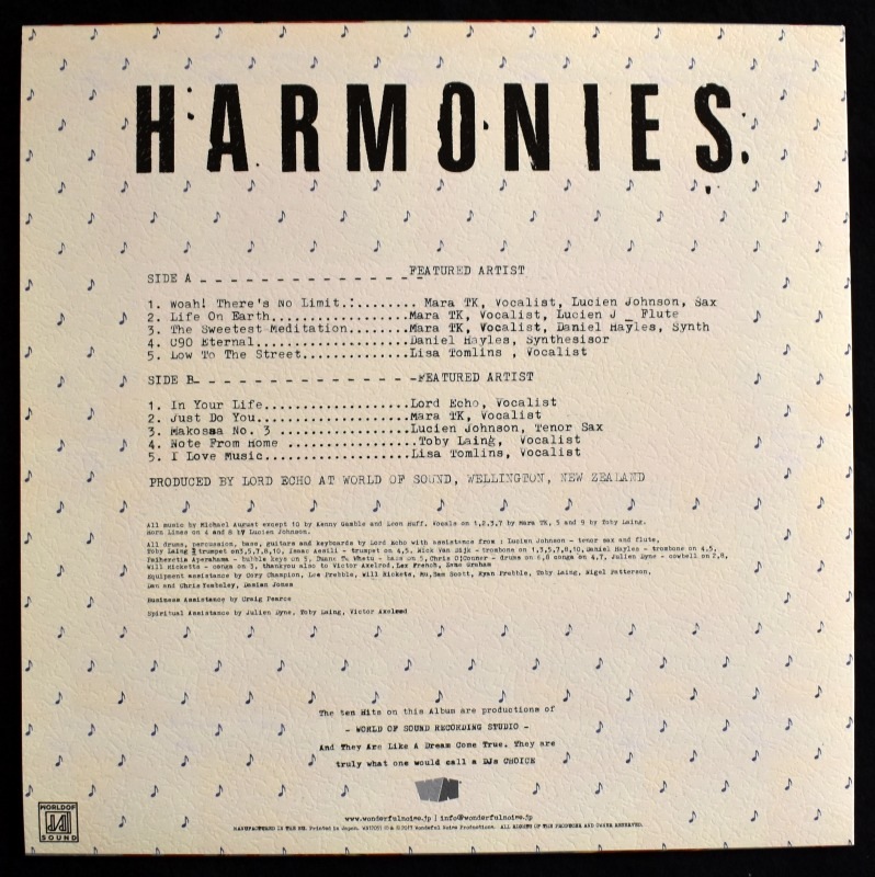 Lord Echo - Harmonies    [LP]
