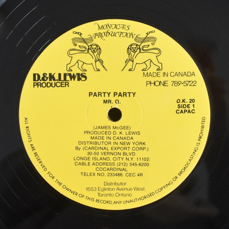 Mr. Q - Party Party / Party Rapp      [12inch]�����쥢���ǥ���������å�