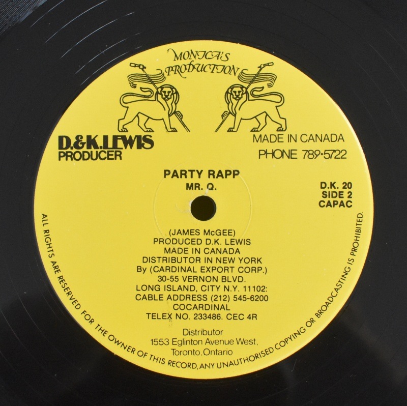 Mr. Q - Party Party / Party Rapp      [12inch]�����쥢���ǥ���������å�