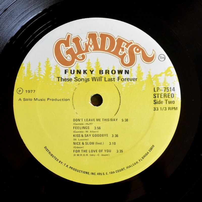 Funky Brown - These Songs Will Last Forever      [LP]