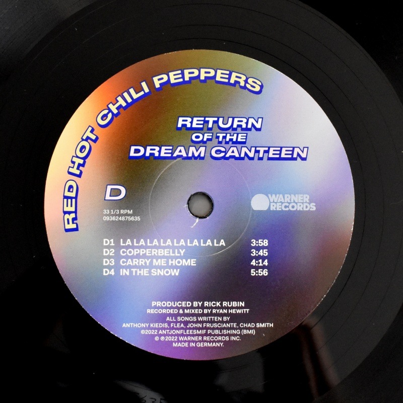 Red Hot Chili Peppers - Return Of The Dream Canteen  Limited Edition ����2��LP]