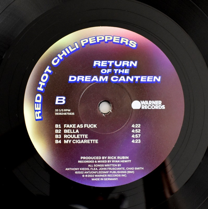 Red Hot Chili Peppers - Return Of The Dream Canteen  Limited Edition ����2��LP]