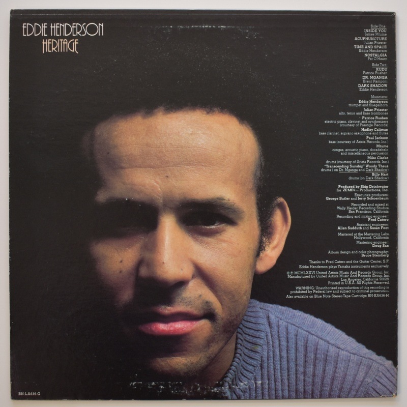 Eddie Henderson - Heritage  [LP]