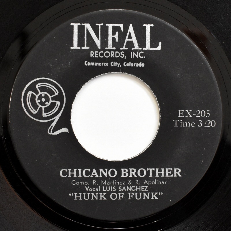 Hunk Of Funk - Chicano Brother / Lloraras  [7inch]