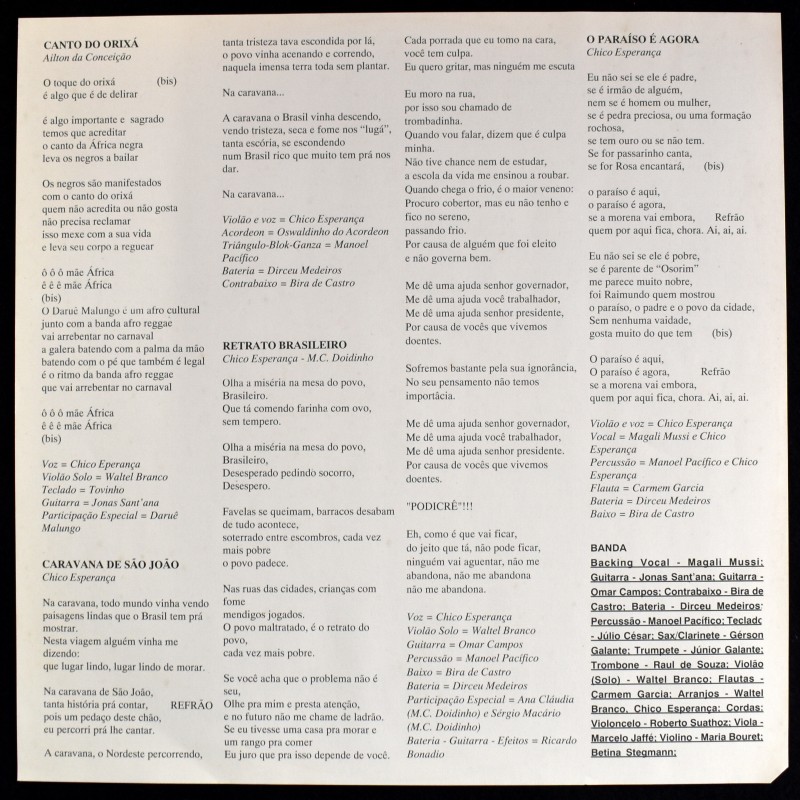 Chico Esperanca - To Com A Macaca   [LP]