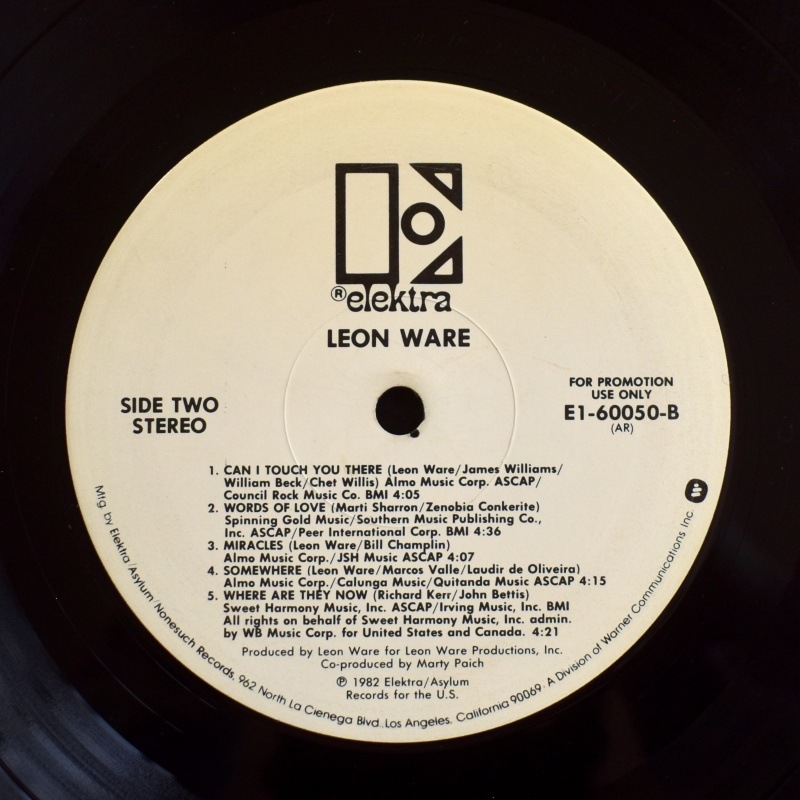 Leon Ware - Leon Ware       [Promo LP]