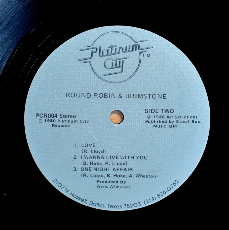 Round Robin And Brimstone - Round Robin And Brimstone  [LP]