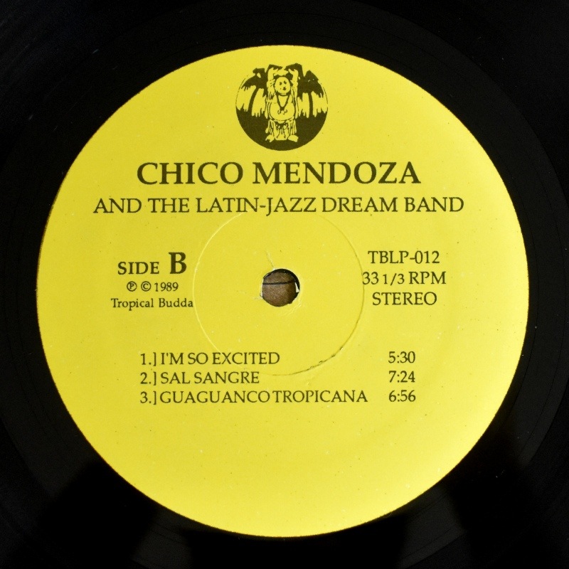 Chico Mendoza And The Latin-Jazz Dream Band - Chico Mendoza And The Latin-Jazz Dream Band  [LP]