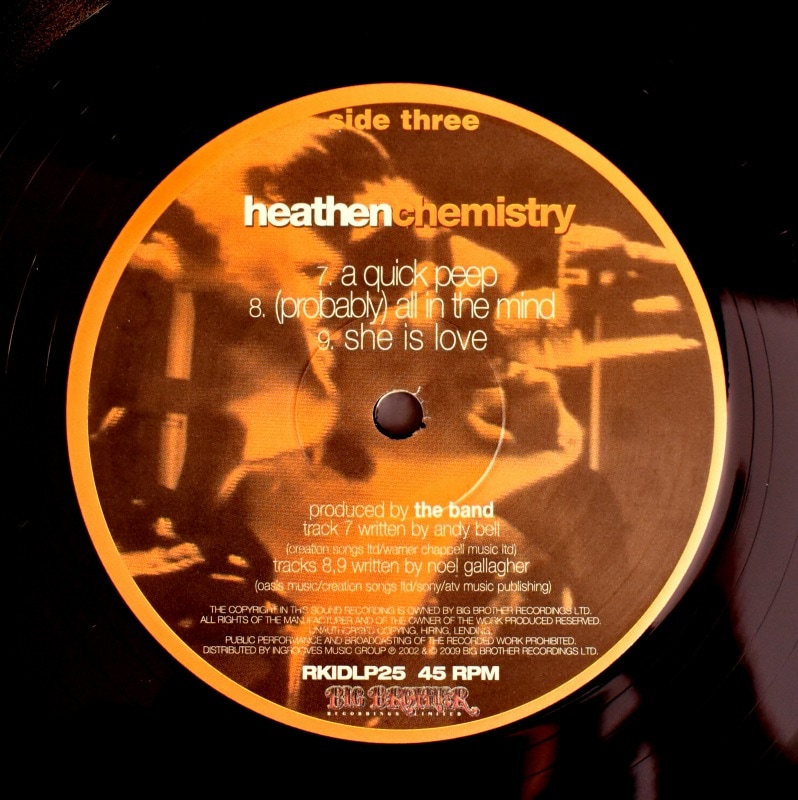 Oasis - Heathen Chemistry [2xLP]｜ROCK,ALTERNATIVE ROCK｜Paddy