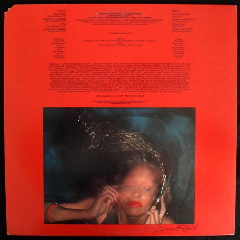 Ju-Par Universal Orchestra - Moods And Grooves����LP��