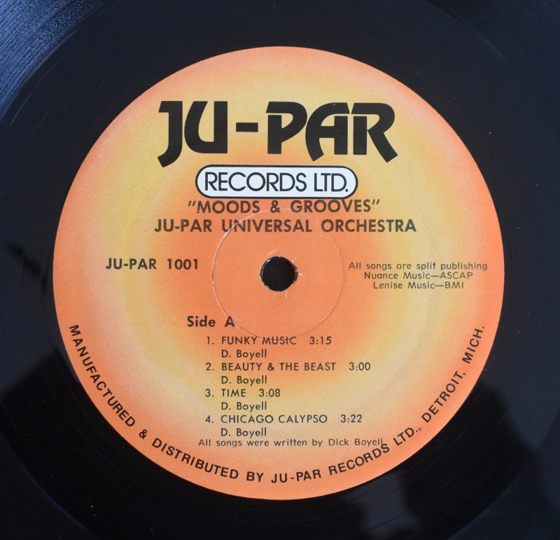 Ju-Par Universal Orchestra - Moods And Grooves����LP��