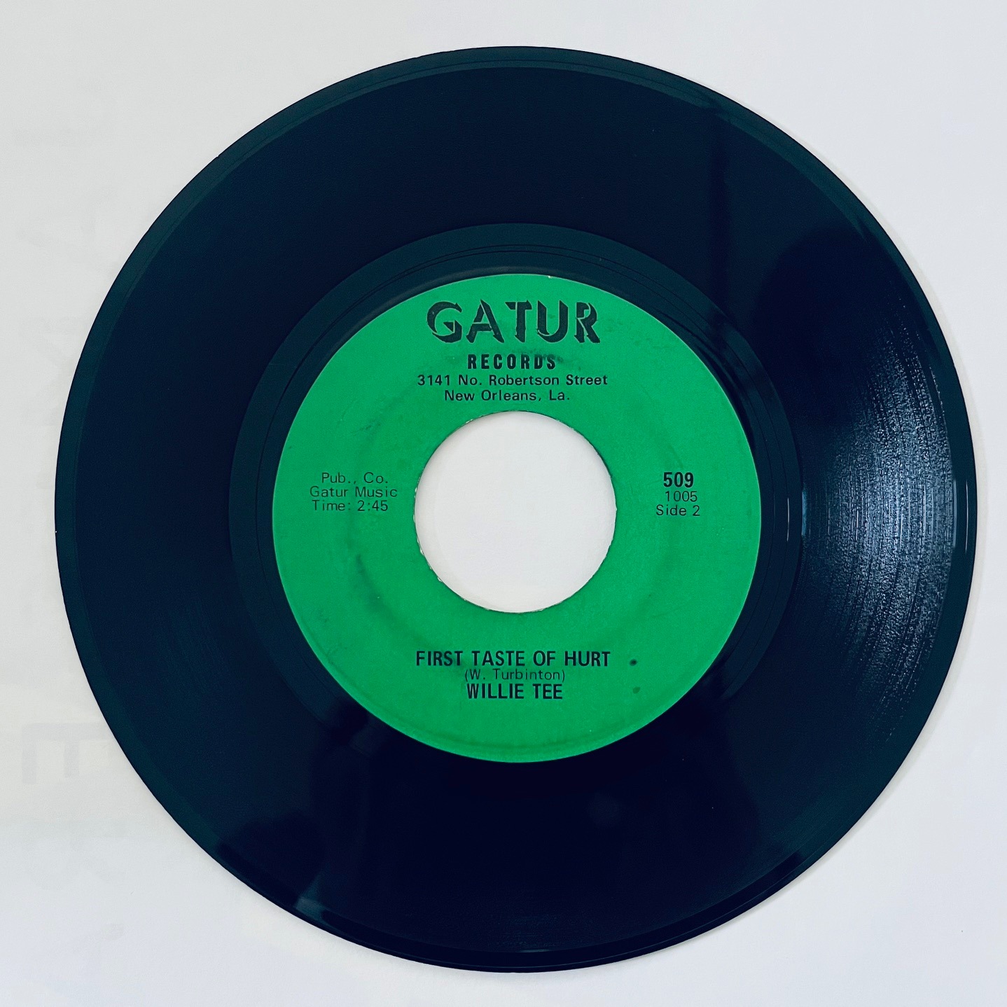 Willie Tee - Funky, Funky Twist / First Taste Of Hurt [7inch single]