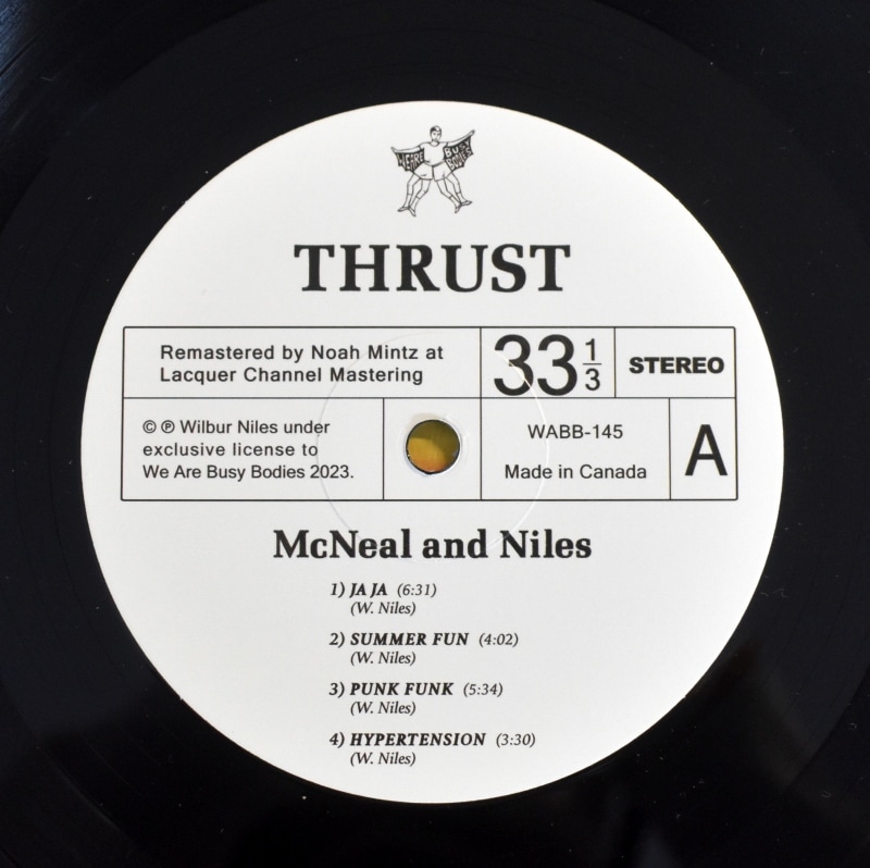 McNeal And Niles - Thrust     [LP]