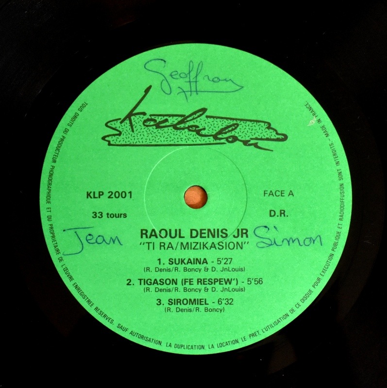 Raoul Denis Jr - Ti Ra Mizikasion   [LP]