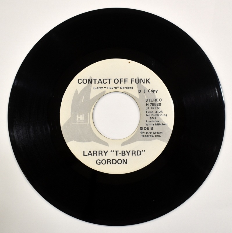 Larry "T-Byrd" Gordon - Contact Off Funk (Mono) / ST (Stereo) [7inch ...