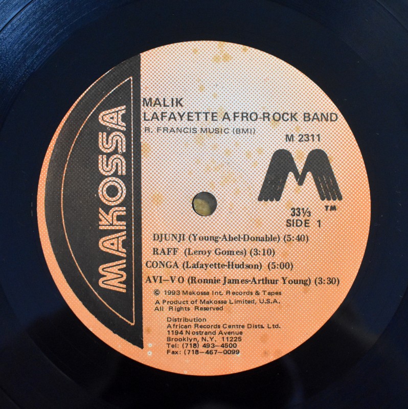 Lafayette Afro-Rock Band - Malik       [LP]