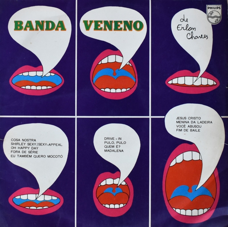Erlon Chaves E Sua Banda Veneno - Banda Veneno de Erlon Chaves  [LP]