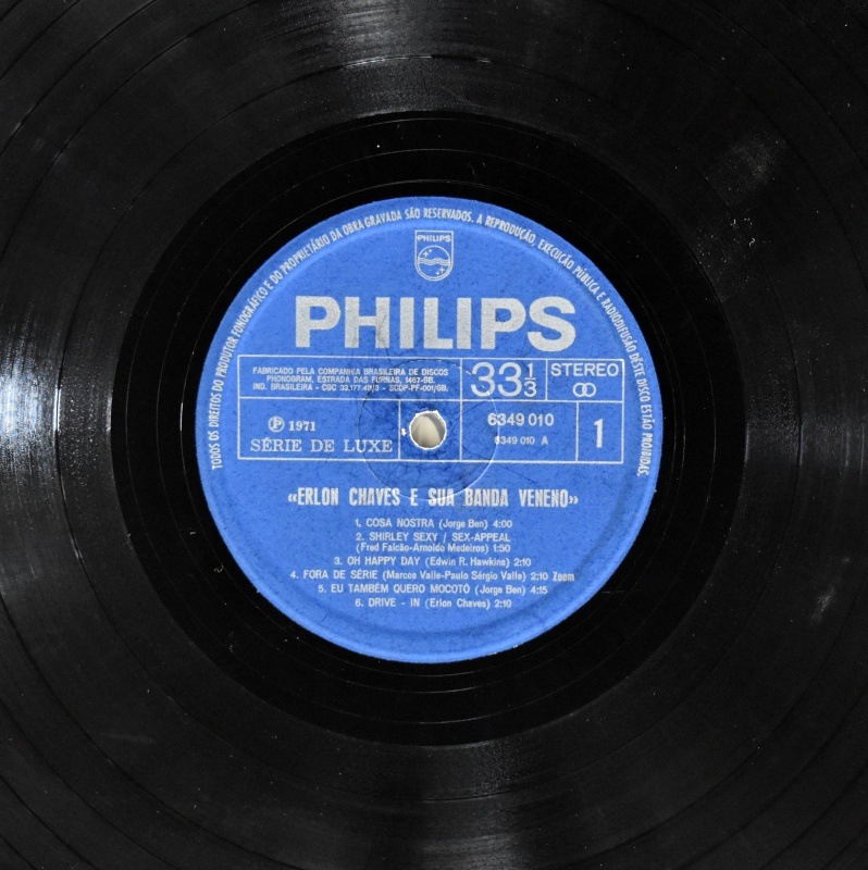 Erlon Chaves E Sua Banda Veneno - Banda Veneno de Erlon Chaves  [LP]