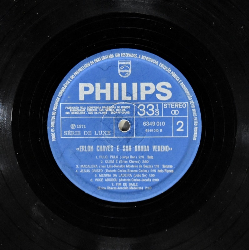 Erlon Chaves E Sua Banda Veneno - Banda Veneno de Erlon Chaves  [LP]