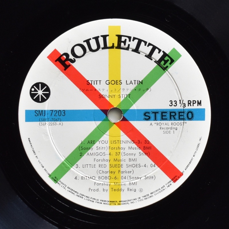 Sonny Stitt - Stitt Goes Latin  [LP]