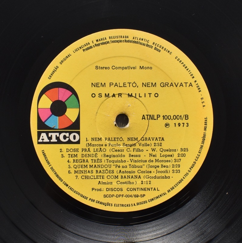 Osmar Milito - Nem Paleto, Nem Gravata  [LP]