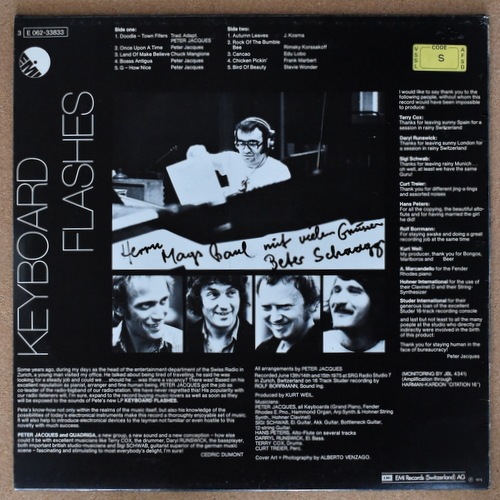 Peter Jacques + Quadriga - Keyboard Flashes