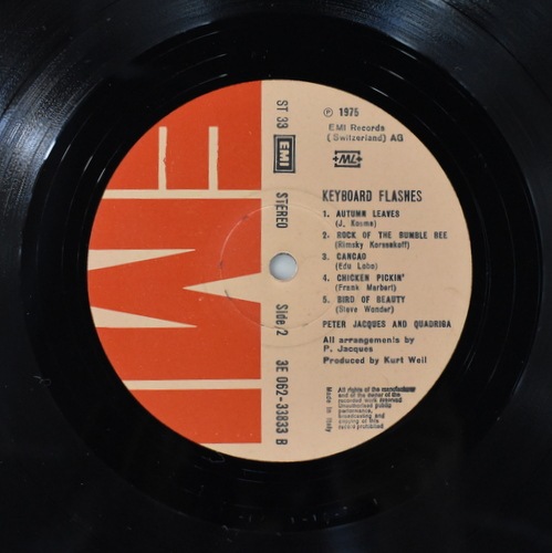 Peter Jacques + Quadriga - Keyboard Flashes