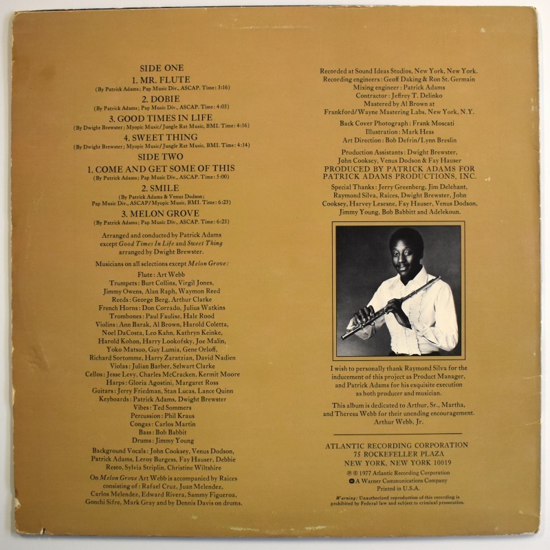 Art Webb - Mr. Flute    [LP]