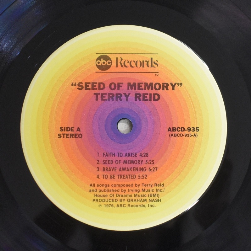 Terry Reid - Seed Of Memory        [LP]