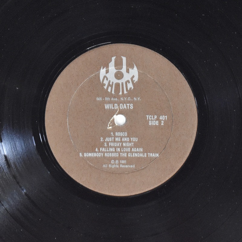 Wild Oats - Customized Van  [LP]