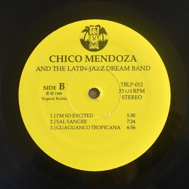 Chico Mendoza And The Latin-Jazz Dream Band - Chico Mendoza And The Latin-Jazz Dream Band   [LP]