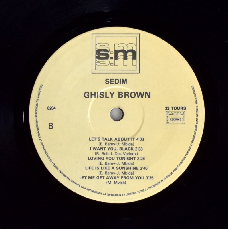 Ghisly Brown - Come To Me   [LP]