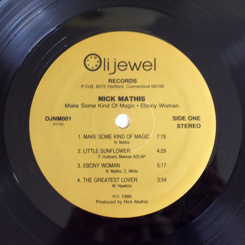 Nick Mathis - Make Some Kind Of Magic - Ebony Woman    [LP]