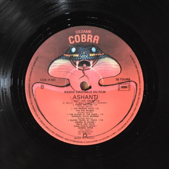 Michael Melvoin - Ashanti (Bande Originale Du Film) [LP]｜LOUNGE 