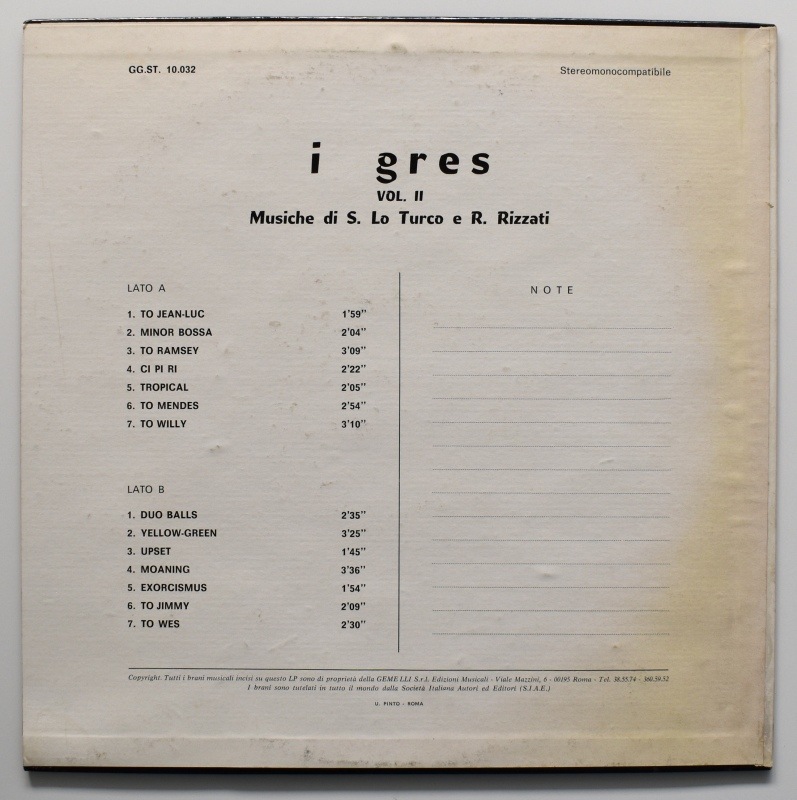I Gres - I Gres Vol. II  [LP]